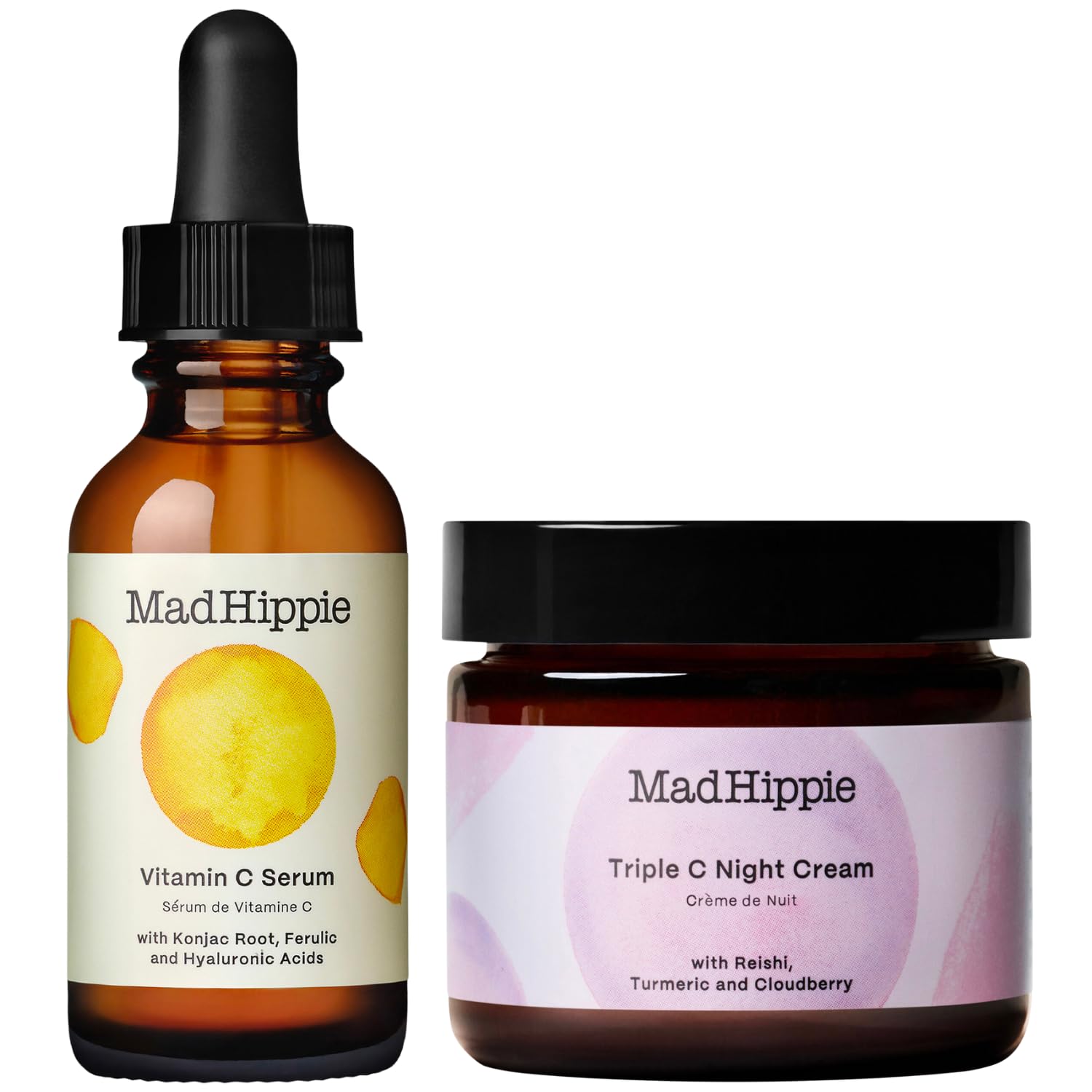 Foto 1 | Set Para El Cuidado De La Piel: Sérum Con Vitamina C Y Crema Triple C De Mad Hippie - Venta Internacional.