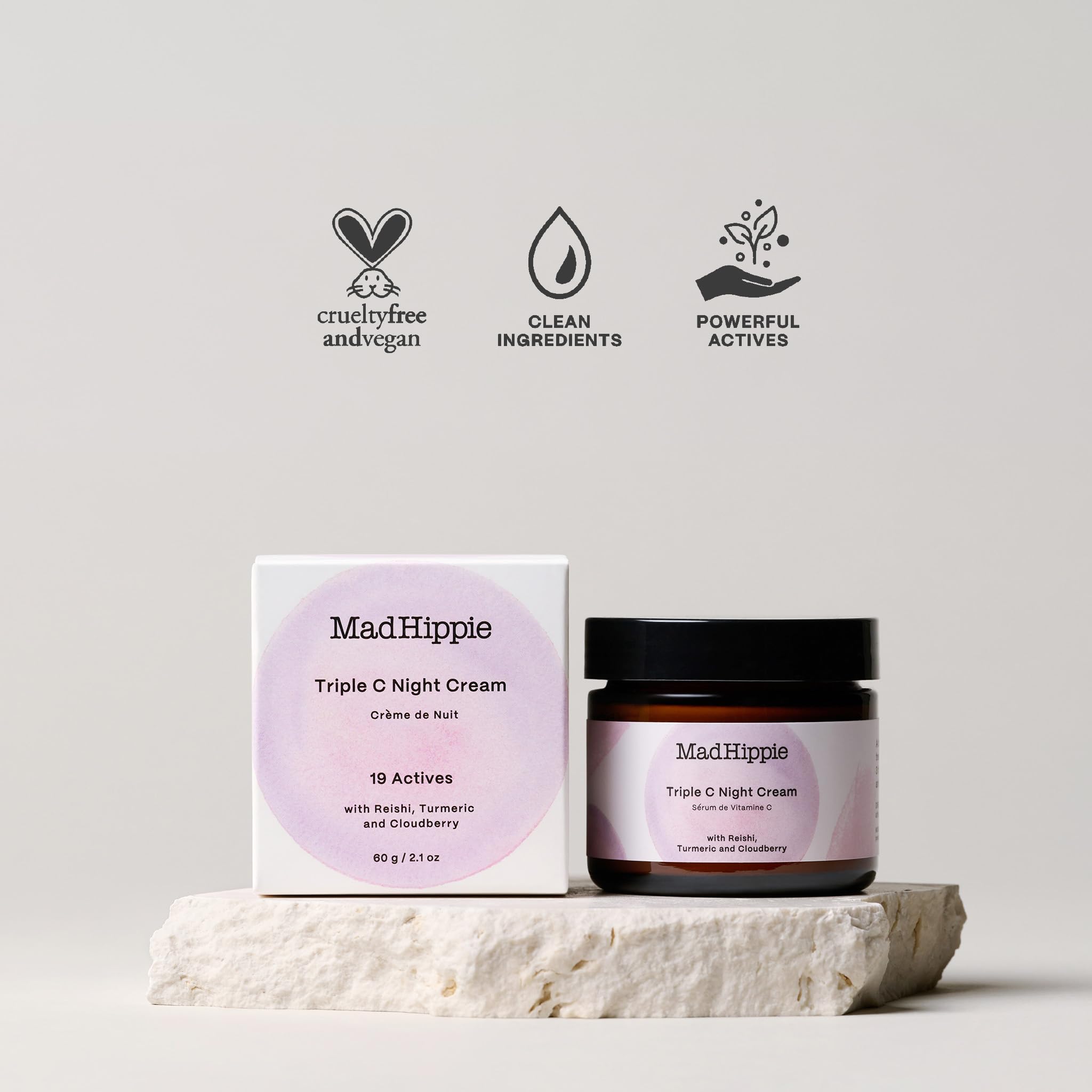 Foto 6 pulgar | Set Para El Cuidado De La Piel: Sérum Con Vitamina C Y Crema Triple C De Mad Hippie - Venta Internacional.