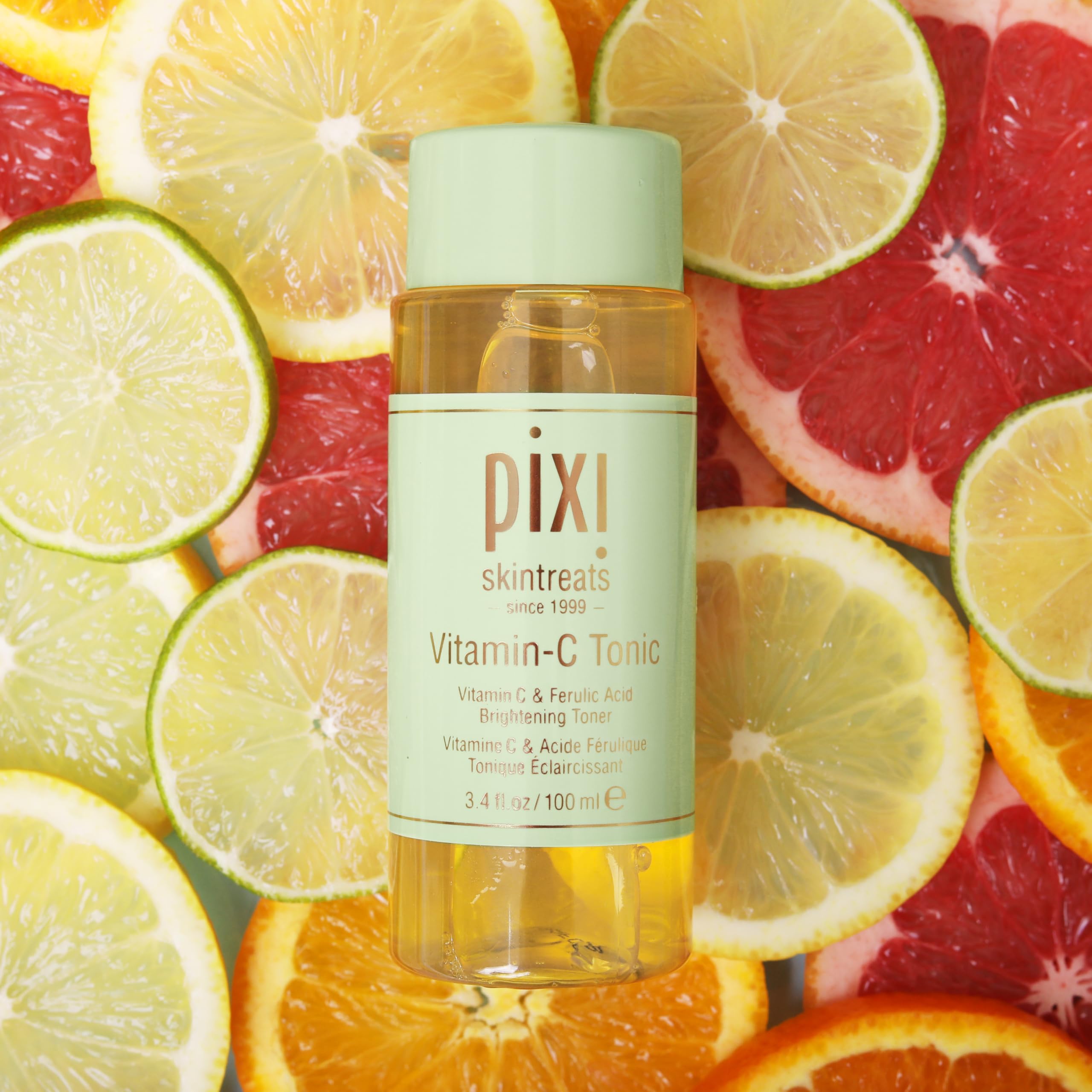 Foto 6 pulgar | Tónico Facial Pixi Vitamin-c Tonic 100 Ml Con Vitamina C Y Ácido Ferúlico - Venta Internacional.