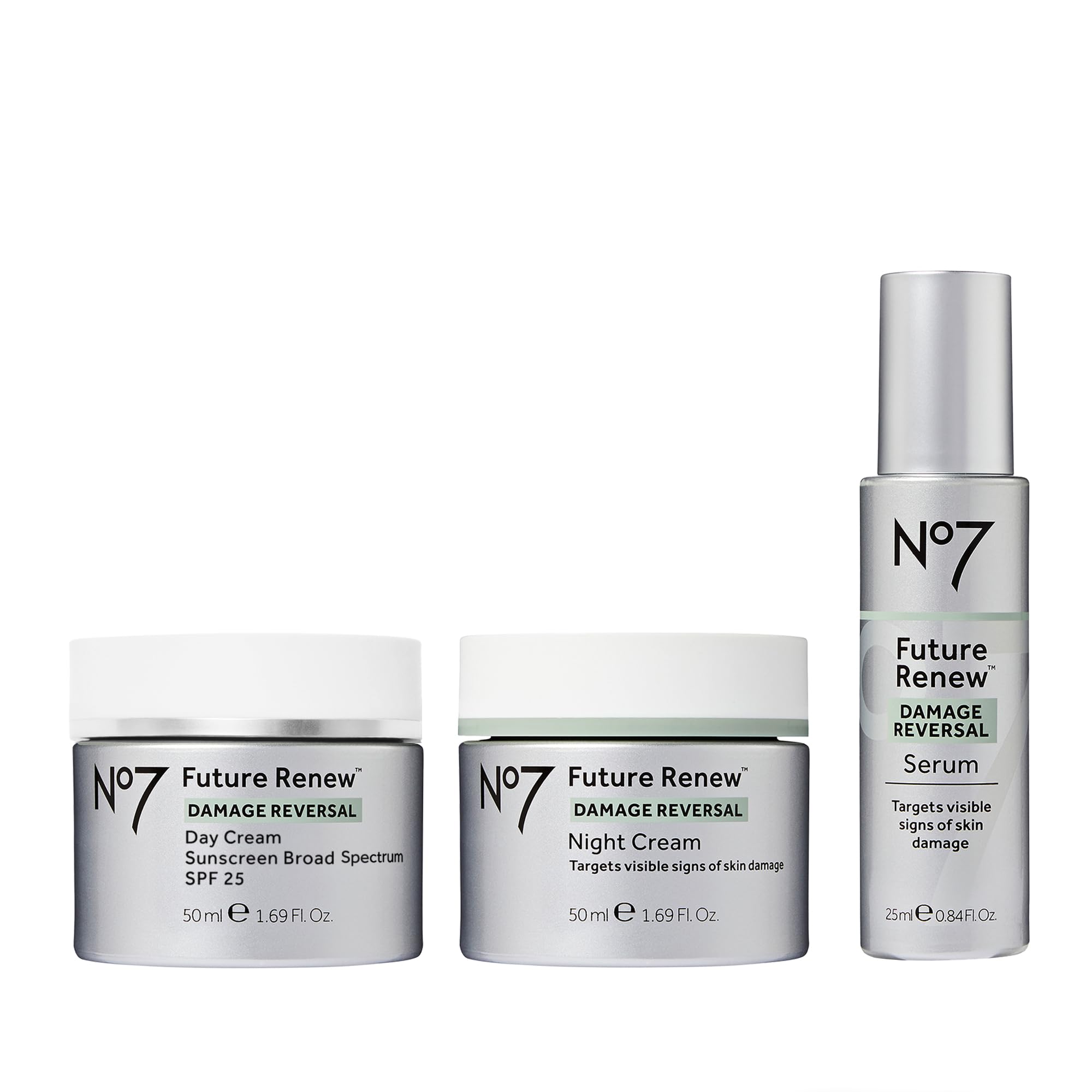 Foto 2 pulgar | Set De Cuidado De La Piel No7 Future Renew Damage Reversal Con Sérum De 10 Ml - Venta Internacional.