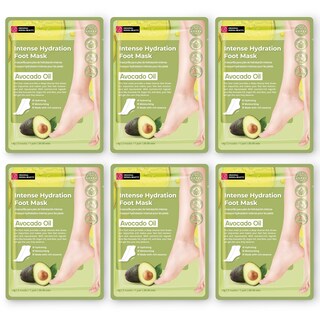 Foto 1 | Mascarilla Para Pies Innerest Original Derma Beauty, 6 Pares De Aceite De Aguacate - Venta Internacional.