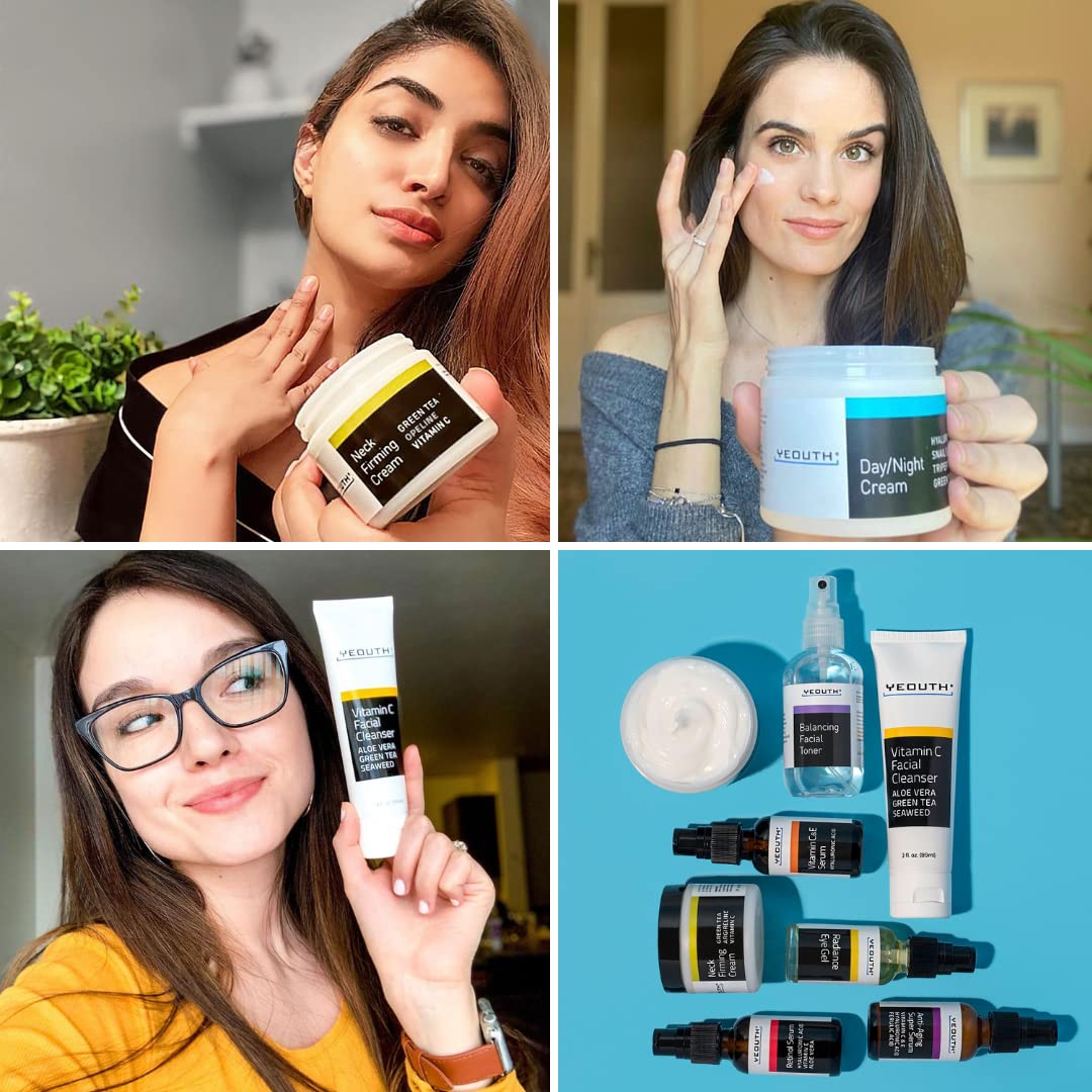 Foto 8 pulgar | Set De Cuidado De La Piel Yeouth, Sérum De Retinol Con Ácido Hialurónico, 8 Piezas - Venta Internacional.