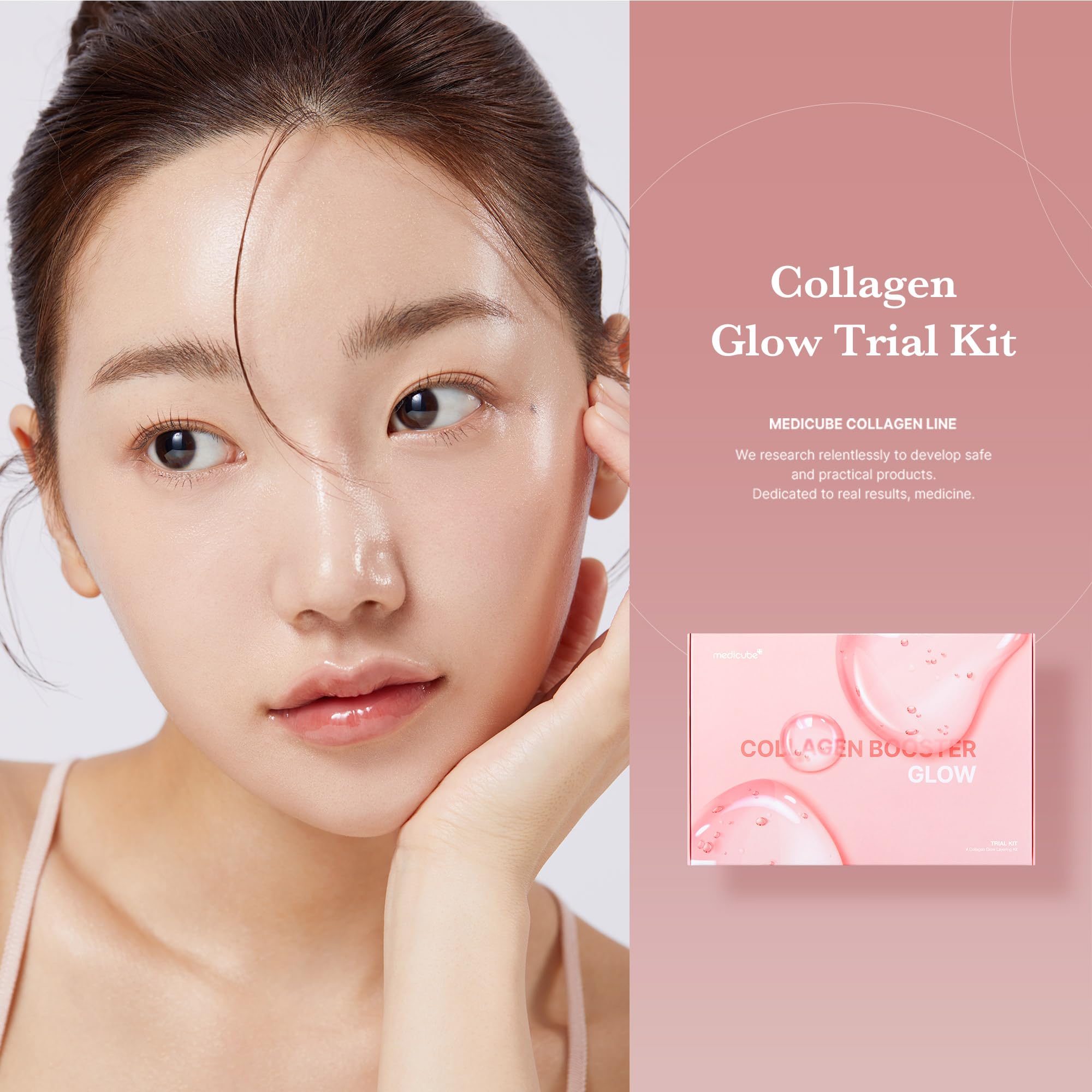 Foto 5 pulgar | Kit De Prueba De Colágeno Skincare Medicube Glass Skin Glow - Venta Internacional.