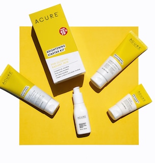 Foto 1 | Kit De Inicio Acure Brightening Con Gel Limpiador, Exfoliante Y Crema - Venta Internacional.