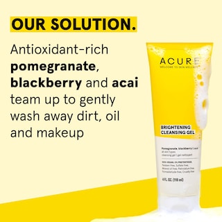 Foto 3 | Kit De Inicio Acure Brightening Con Gel Limpiador, Exfoliante Y Crema - Venta Internacional.
