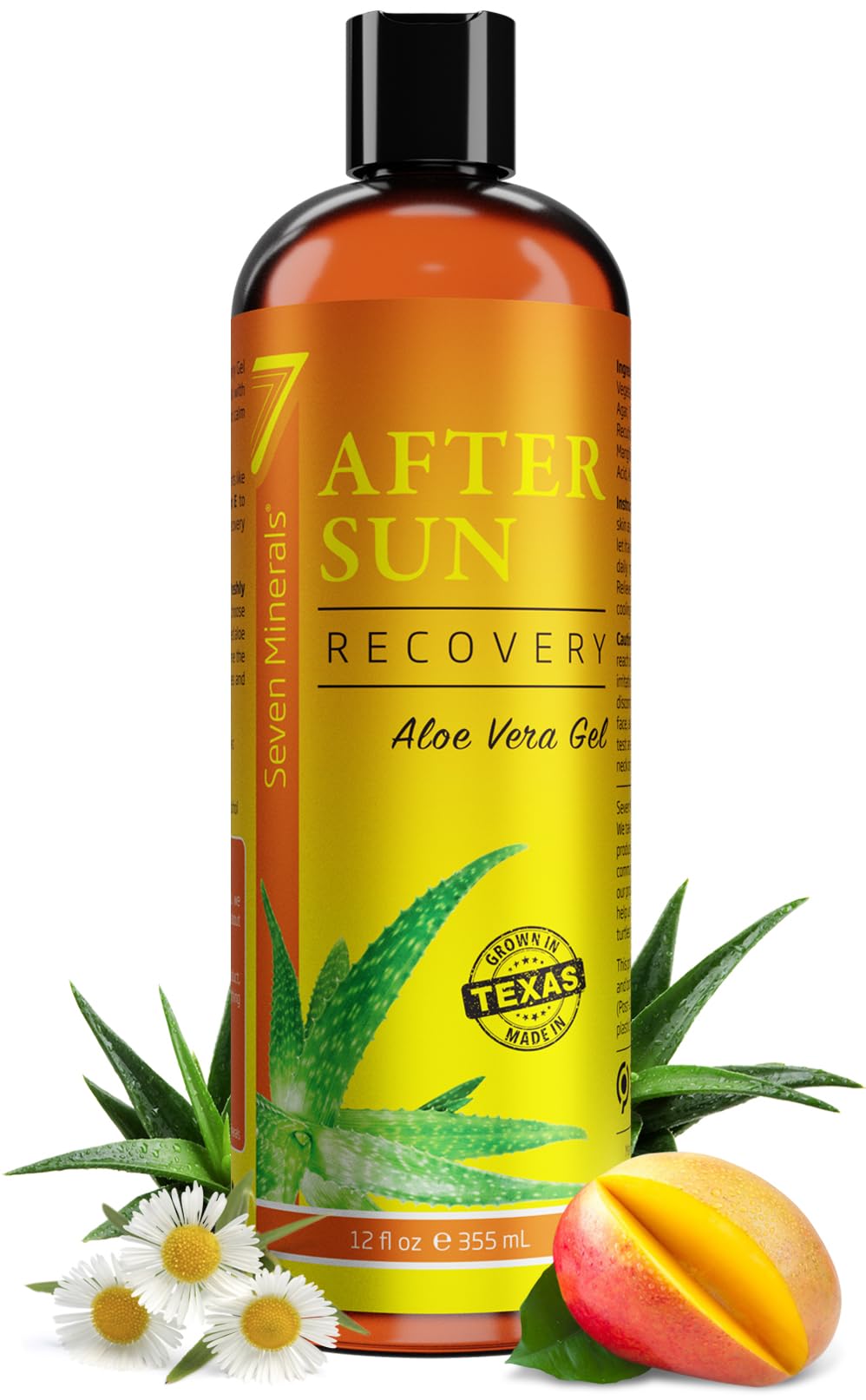 Foto 2 pulgar | Gel Aftersun Seven Minerals Recovery Con Aloe Vera 355 Ml - Venta Internacional.