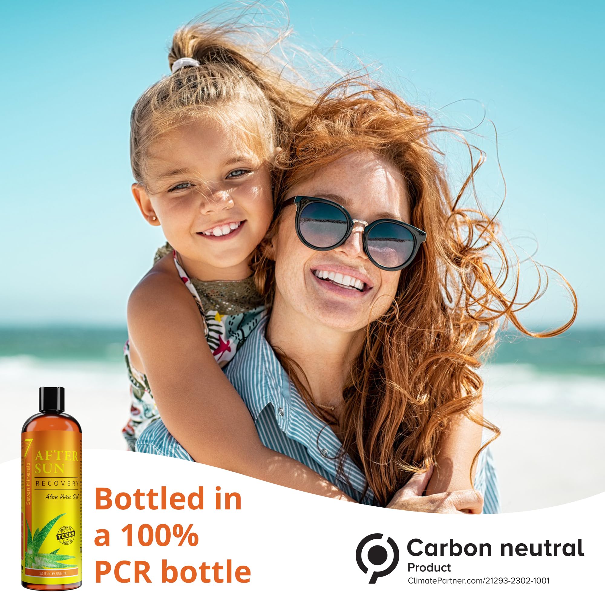 Foto 5 pulgar | Gel Aftersun Seven Minerals Recovery Con Aloe Vera 355 Ml - Venta Internacional.