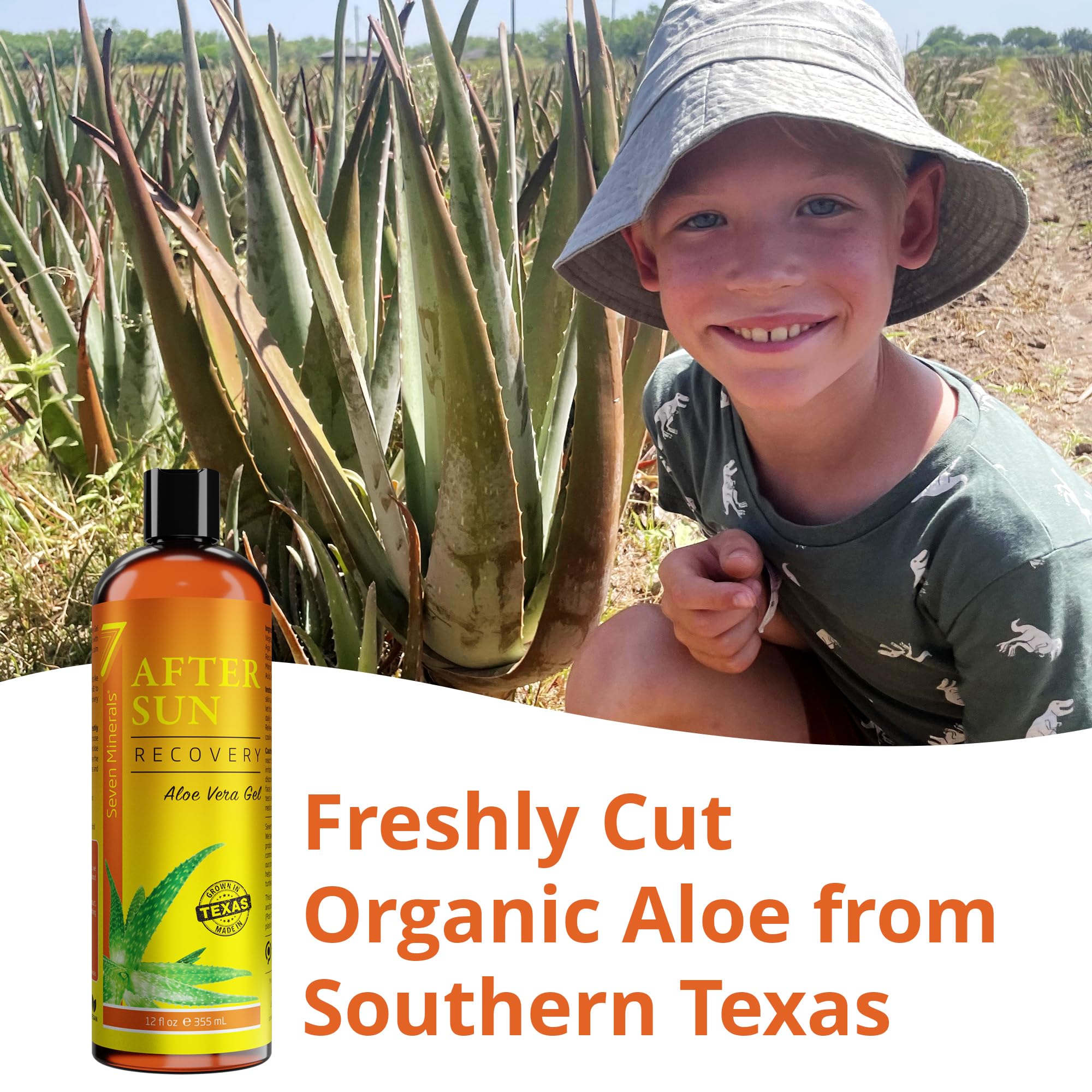 Foto 6 pulgar | Gel Aftersun Seven Minerals Recovery Con Aloe Vera 355 Ml - Venta Internacional.