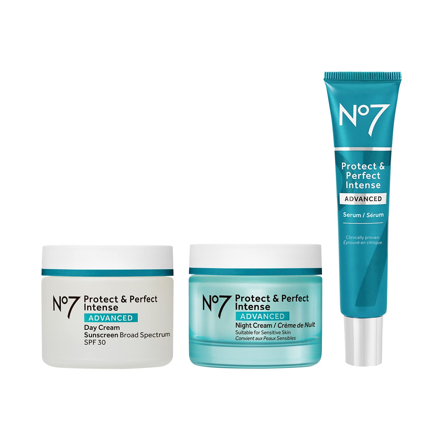 Foto 1 | Set De Cuidado De La Piel No7 Protect & Perfect Intense Advanced (3 Piezas) - Venta Internacional.