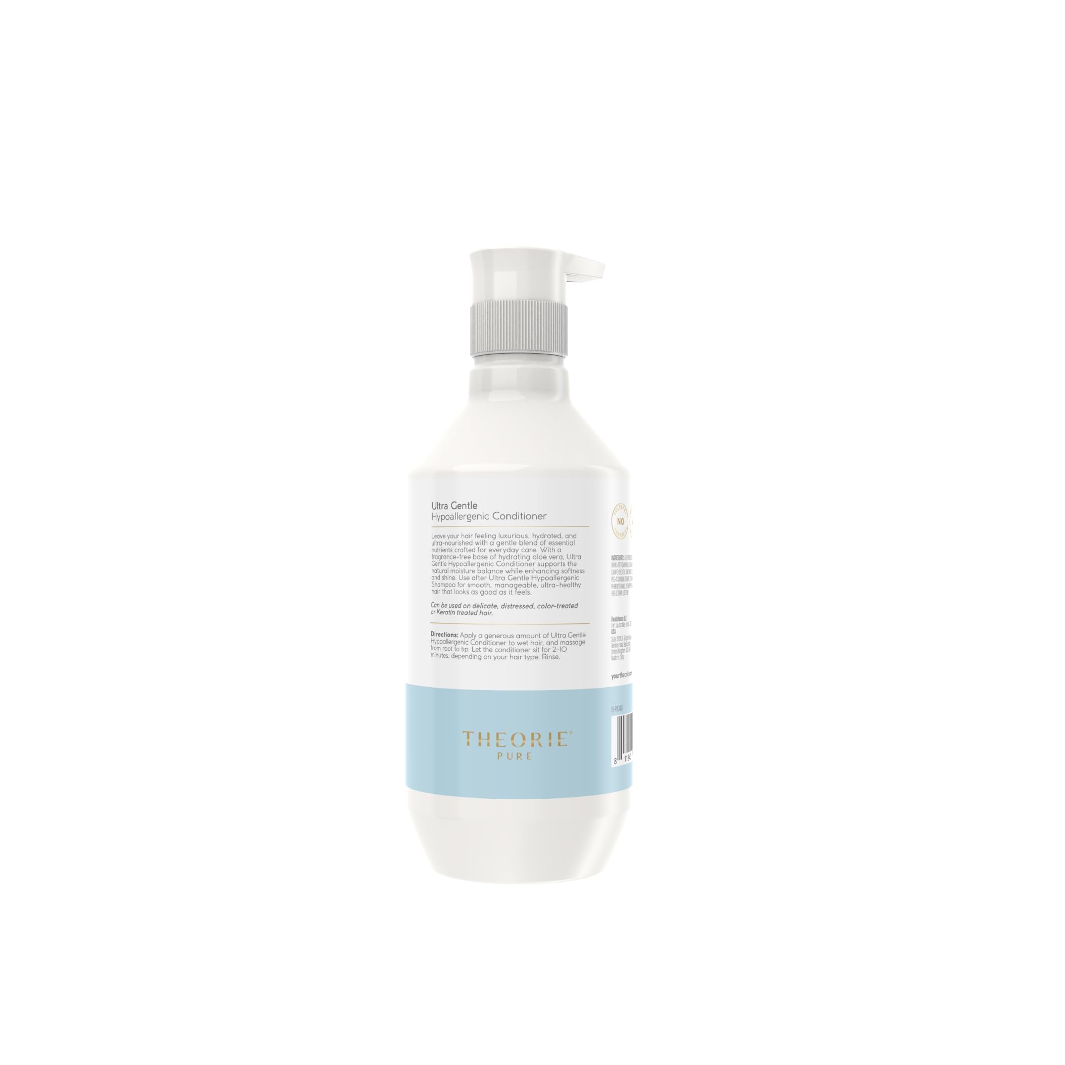 Foto 3 pulgar | Acondicionador Theorie Pure Collection Hipoalergénico 400 Ml - Venta Internacional.