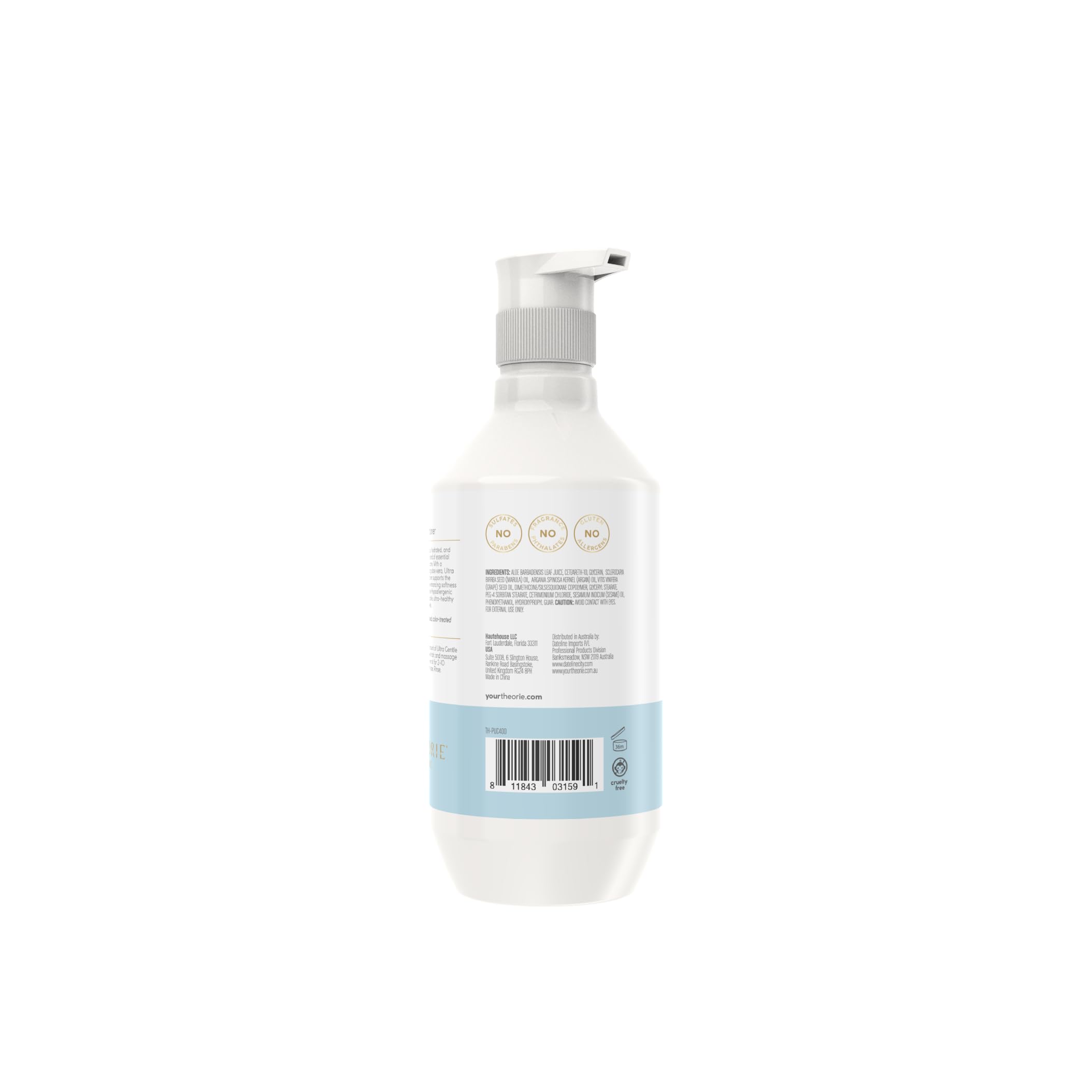 Foto 4 pulgar | Acondicionador Theorie Pure Collection Hipoalergénico 400 Ml - Venta Internacional.
