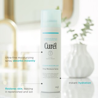 Foto 5 | Spray Hidratante Curel Deep Moisture Con Ceramidas 150 Ml - Venta Internacional.