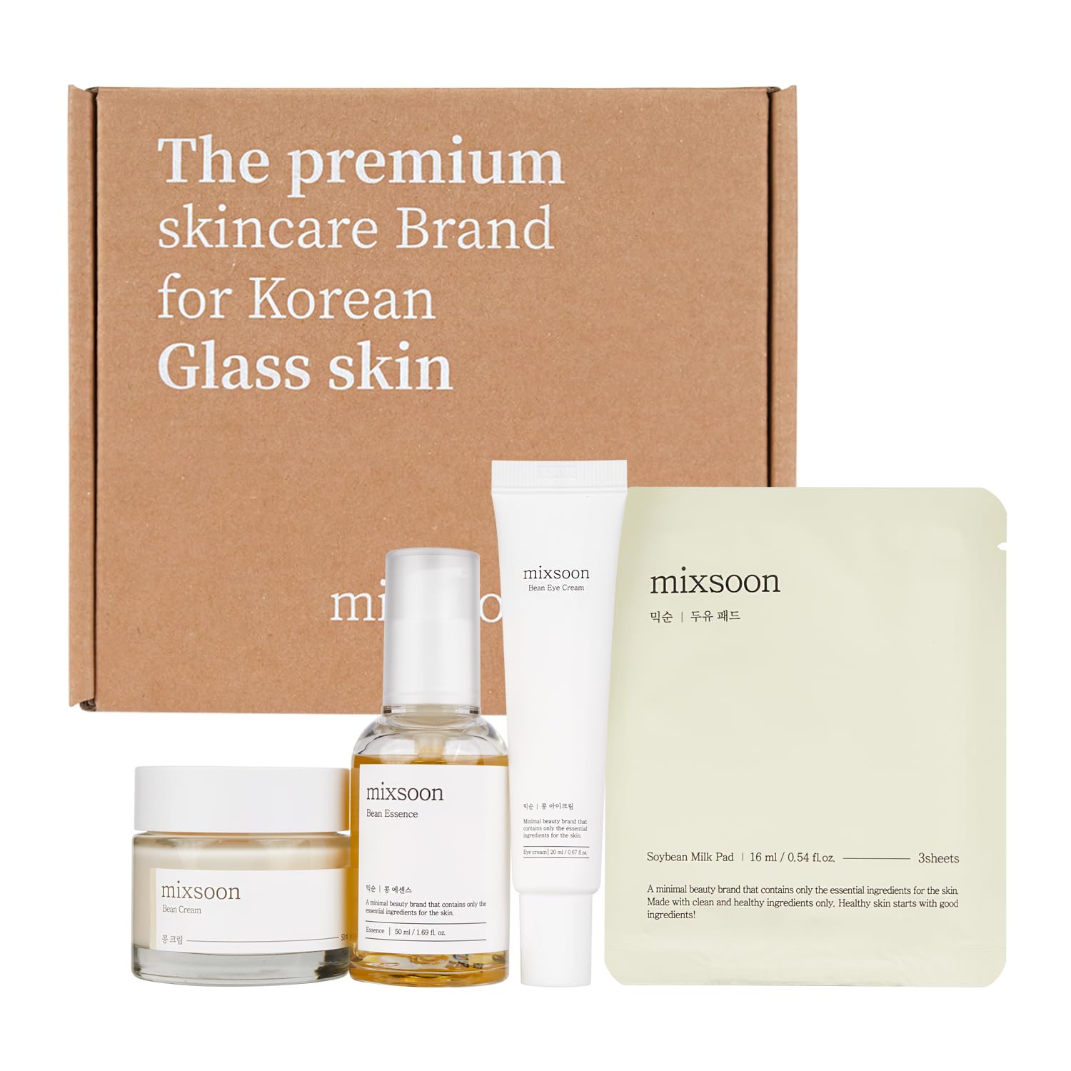 Foto 1 | Set Para El Cuidado De La Piel Mixsoon Bean Essence 50 Ml+bean Cream 50 Ml - Venta Internacional.