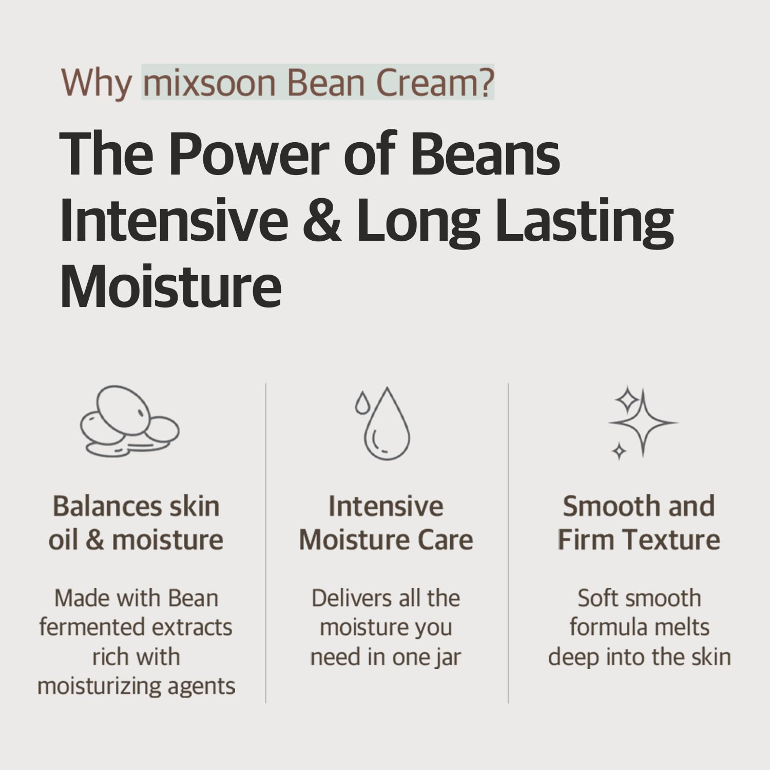 Foto 5 pulgar | Set Para El Cuidado De La Piel Mixsoon Bean Essence 50 Ml+bean Cream 50 Ml - Venta Internacional.