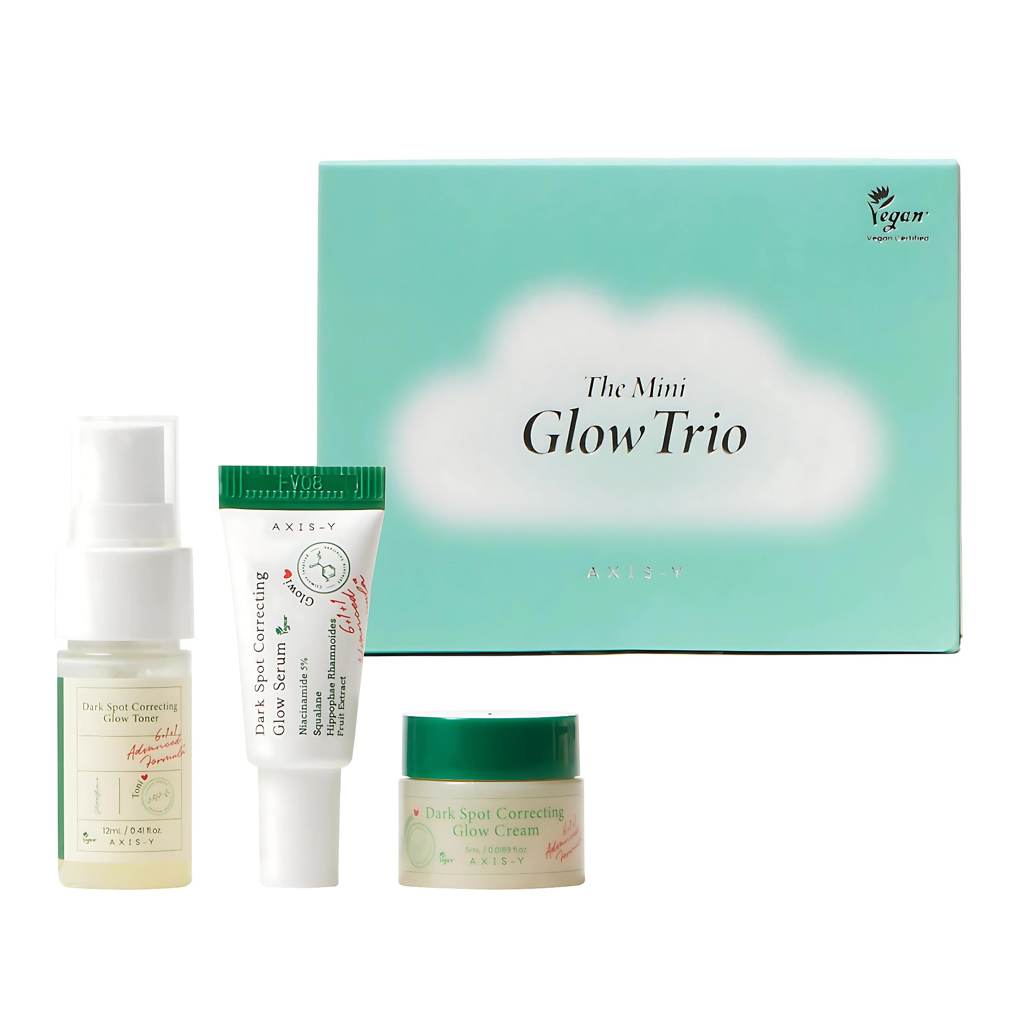 Foto 2 pulgar | Set De Regalo Axis-y Mini Glow Trio Dark Spot Correcting - Venta Internacional.