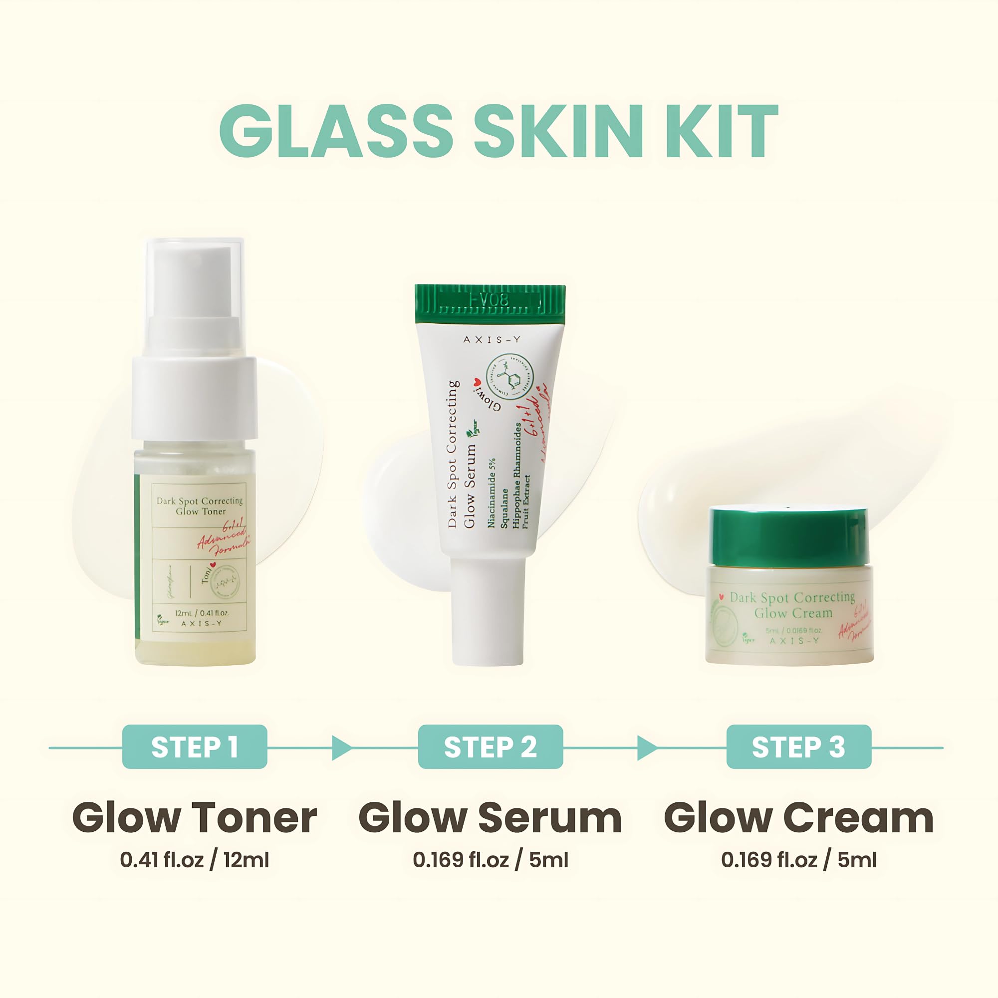 Foto 3 pulgar | Set De Regalo Axis-y Mini Glow Trio Dark Spot Correcting - Venta Internacional.