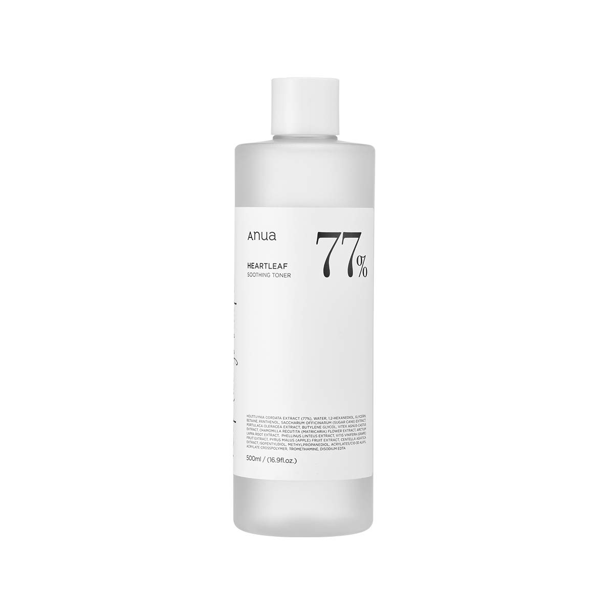 Tónico Anua Heartleaf 77% Suavizante, 500 Ml, Ph 5.5, Cuidado De La Piel - Venta Internacional.