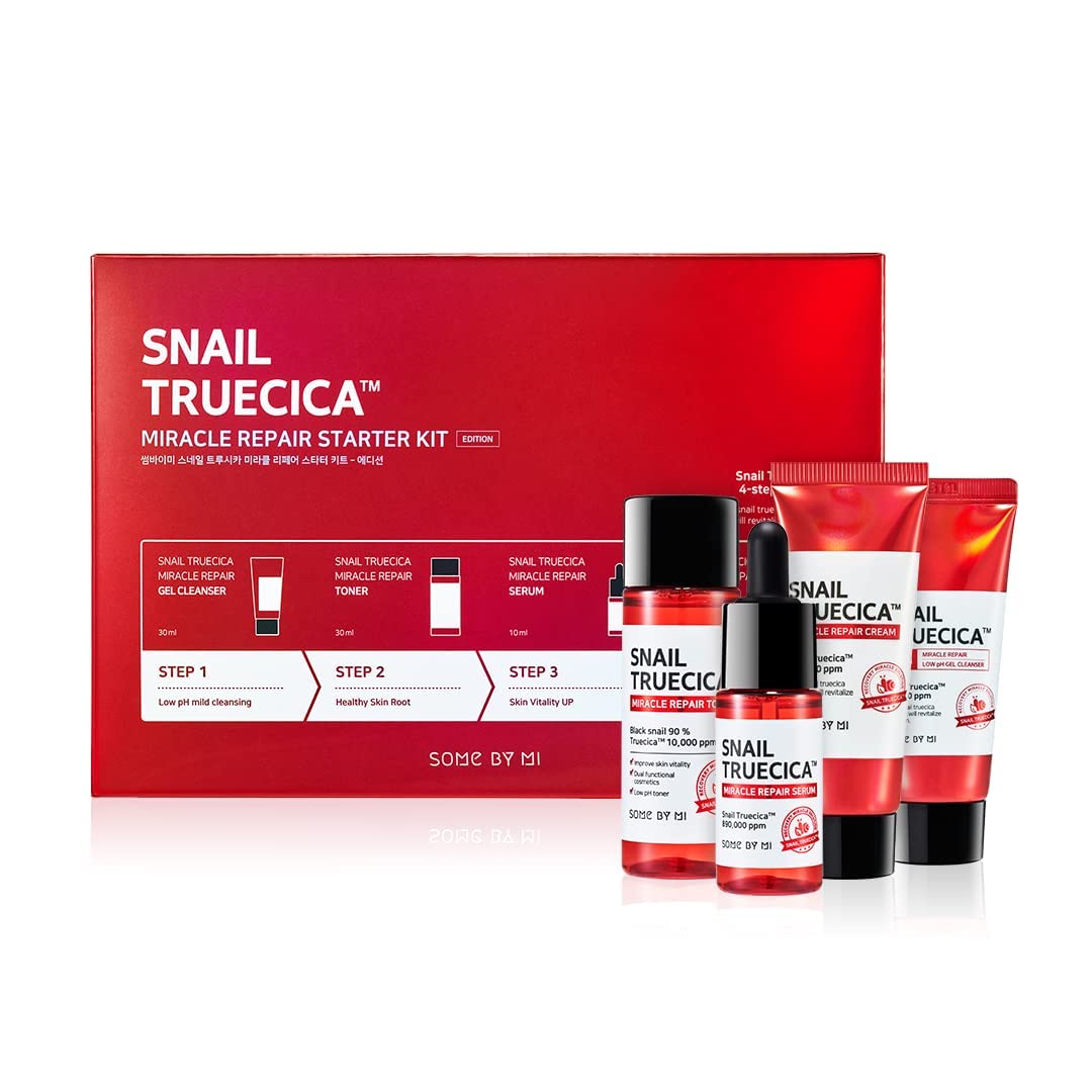 Set De Cuidado De La Piel Some By Mi Snail Truecica Miracle Repair - Venta Internacional.