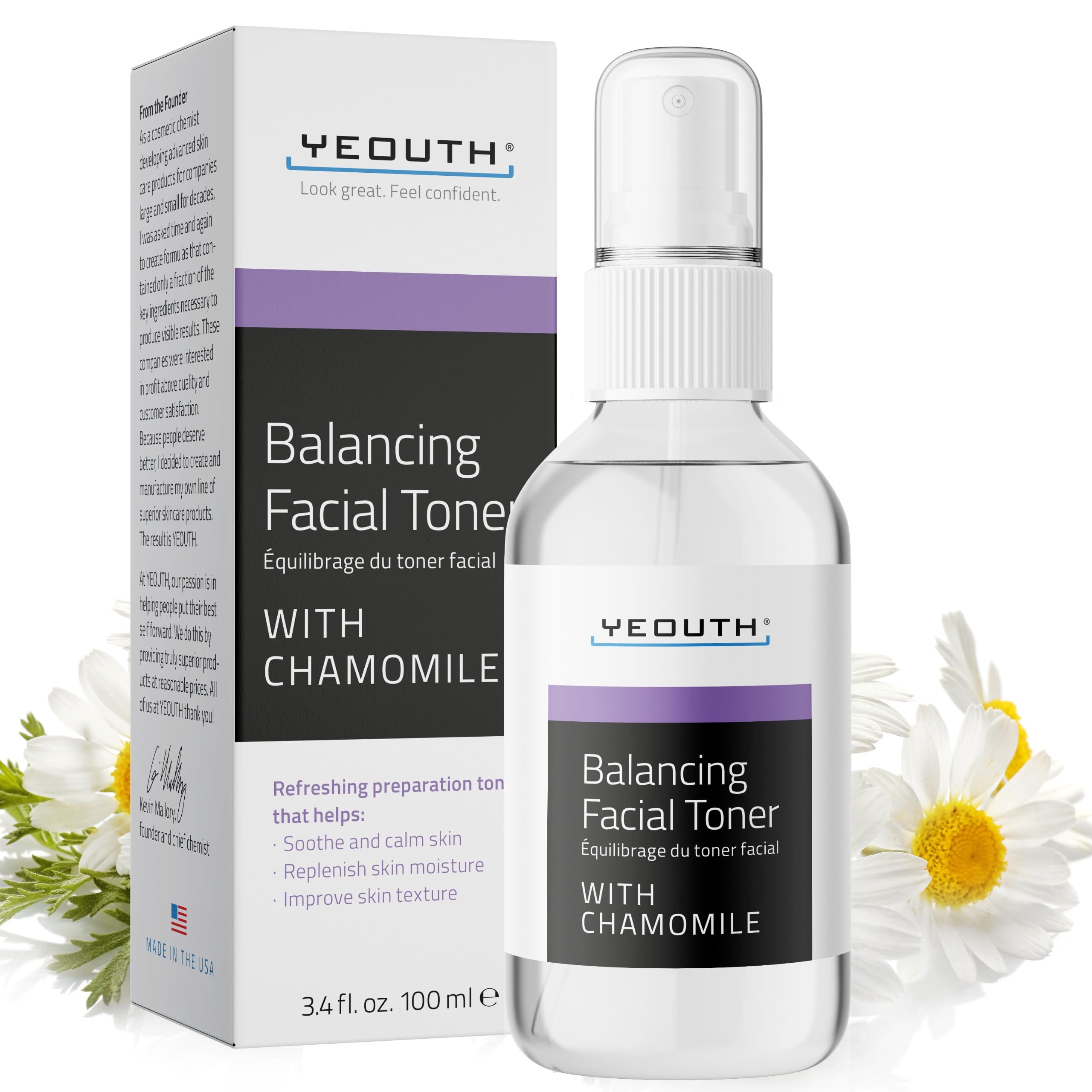 Foto 2 pulgar | Tónico Facial Balanceado Yeouth 100 ml-Venta Internacional