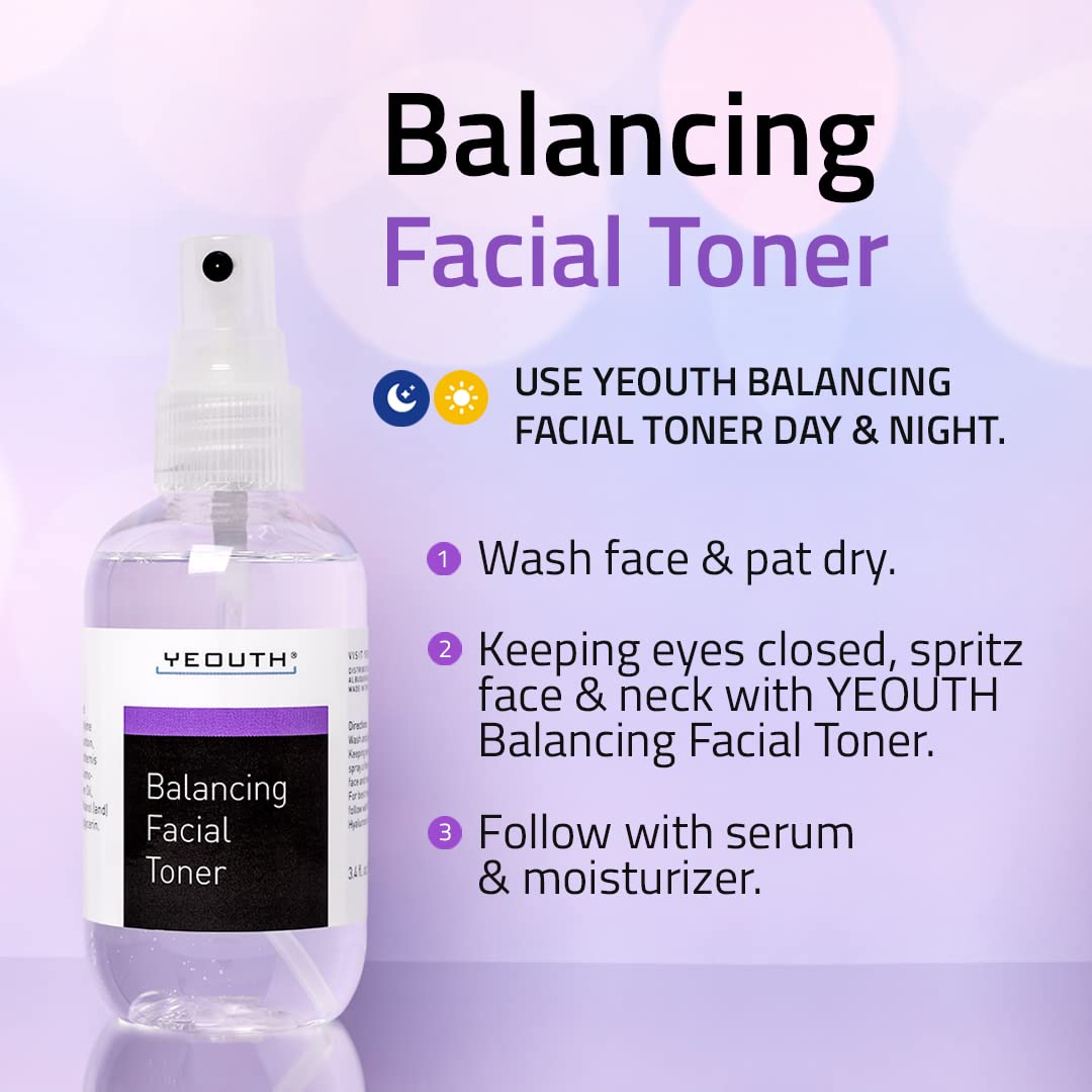 Foto 7 pulgar | Tónico Facial Balanceado Yeouth 100 ml-Venta Internacional