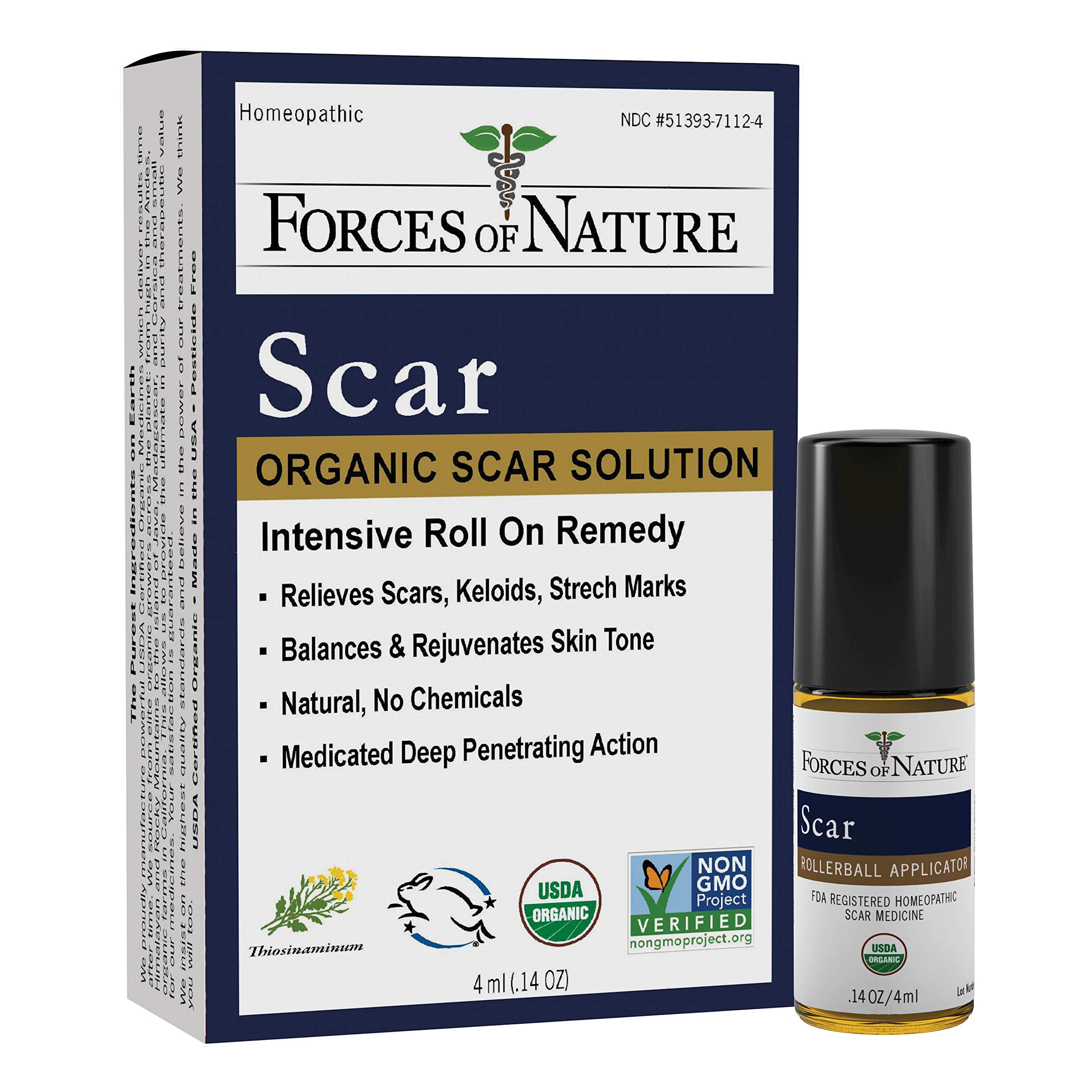 Foto 2 pulgar | Tratamiento De Cicatrices Forces Of Nature Scar Control  4 Ml - Venta Internacional.