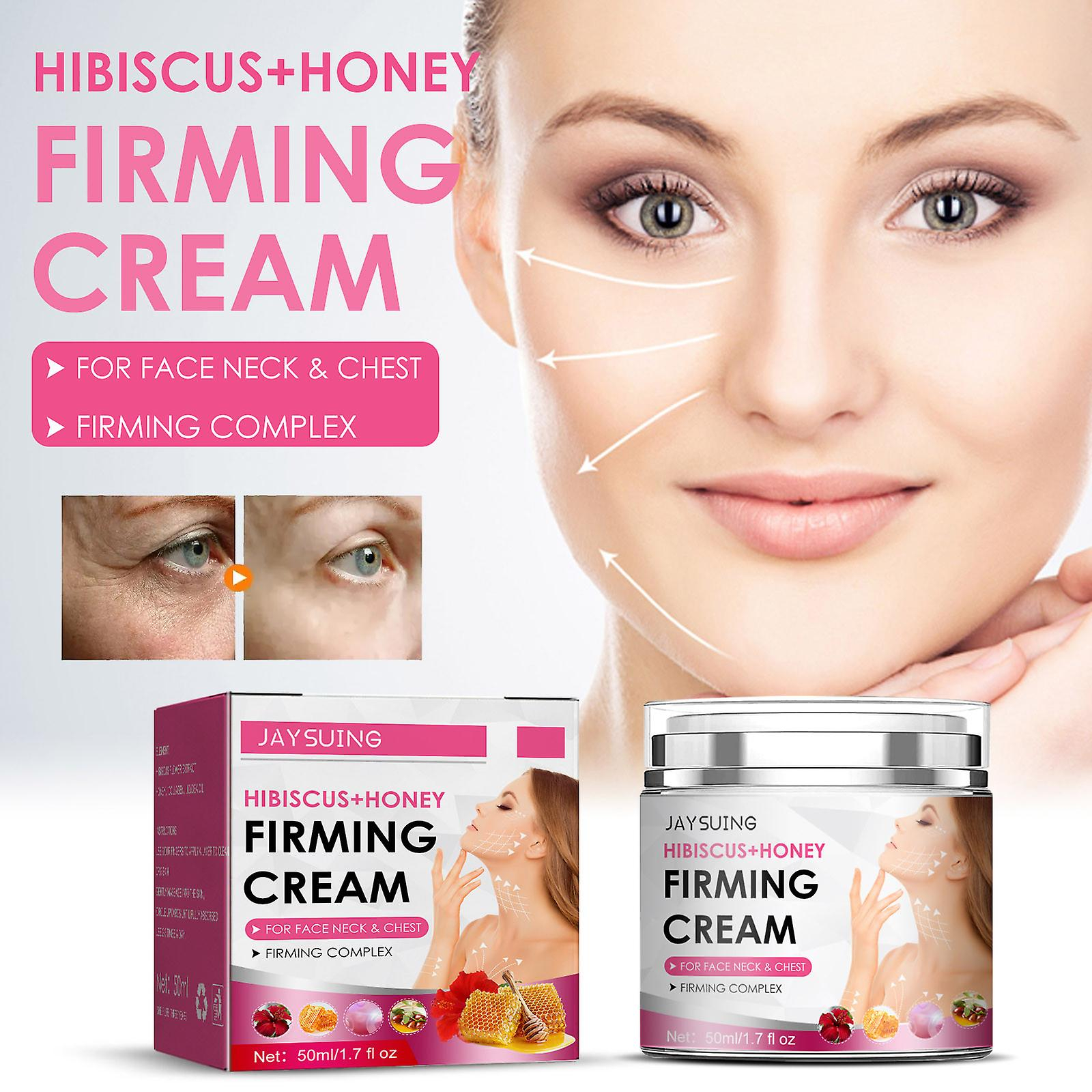 Foto 3 pulgar | Crema Facial Reafirmante Antiarrugas Hidratante 50 Ml - Venta Internacional.
