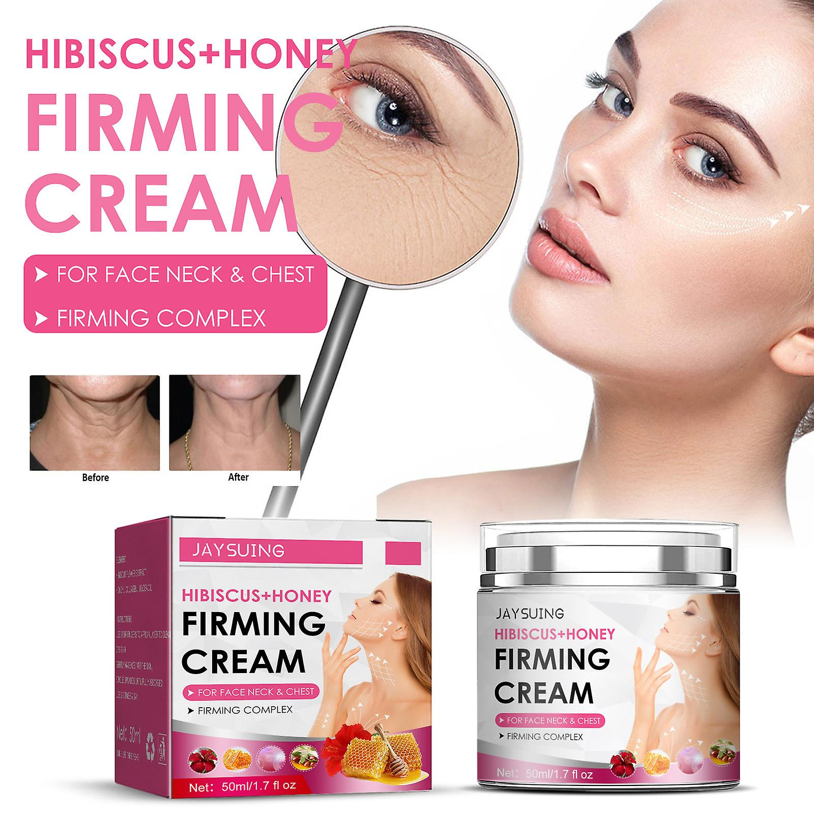 Foto 4 pulgar | Crema Facial Reafirmante Antiarrugas Hidratante 50 Ml - Venta Internacional.