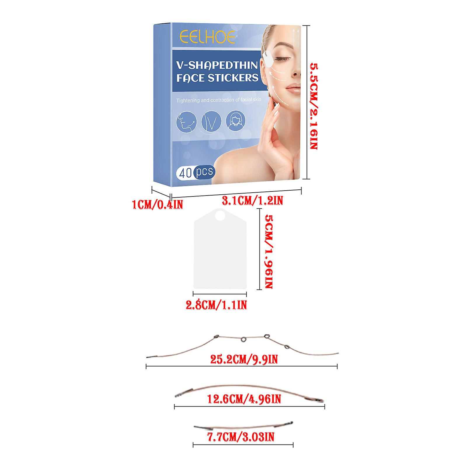 Foto 4 pulgar | Cinta De Estiramiento Facial Huoguo Arrugas Faciales Invisibles  Mentón Doble - Venta Internacional.