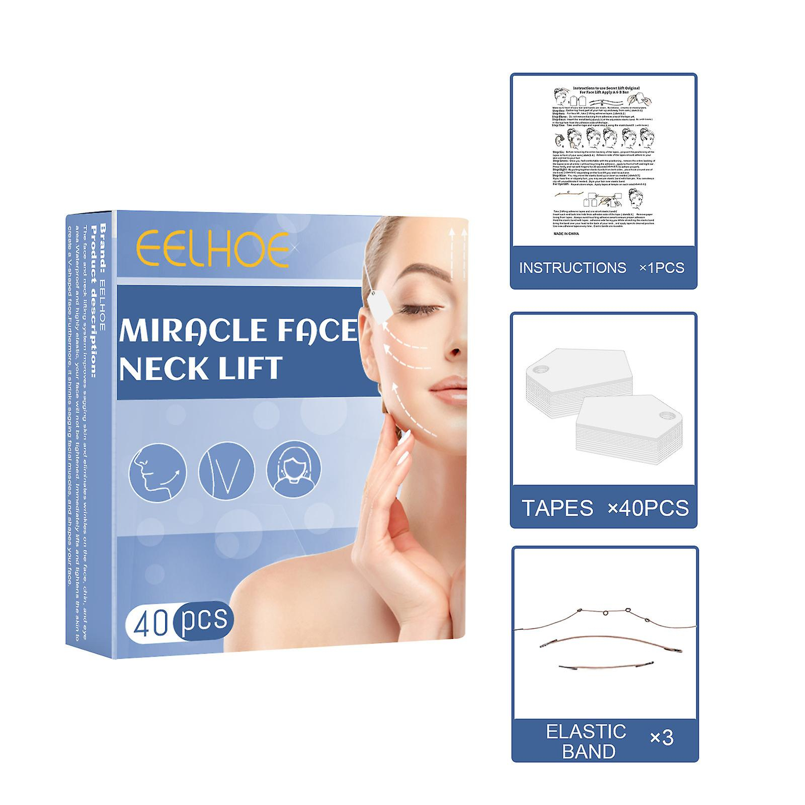 Foto 5 pulgar | Cinta De Estiramiento Facial Huoguo Arrugas Faciales Invisibles  Mentón Doble - Venta Internacional.