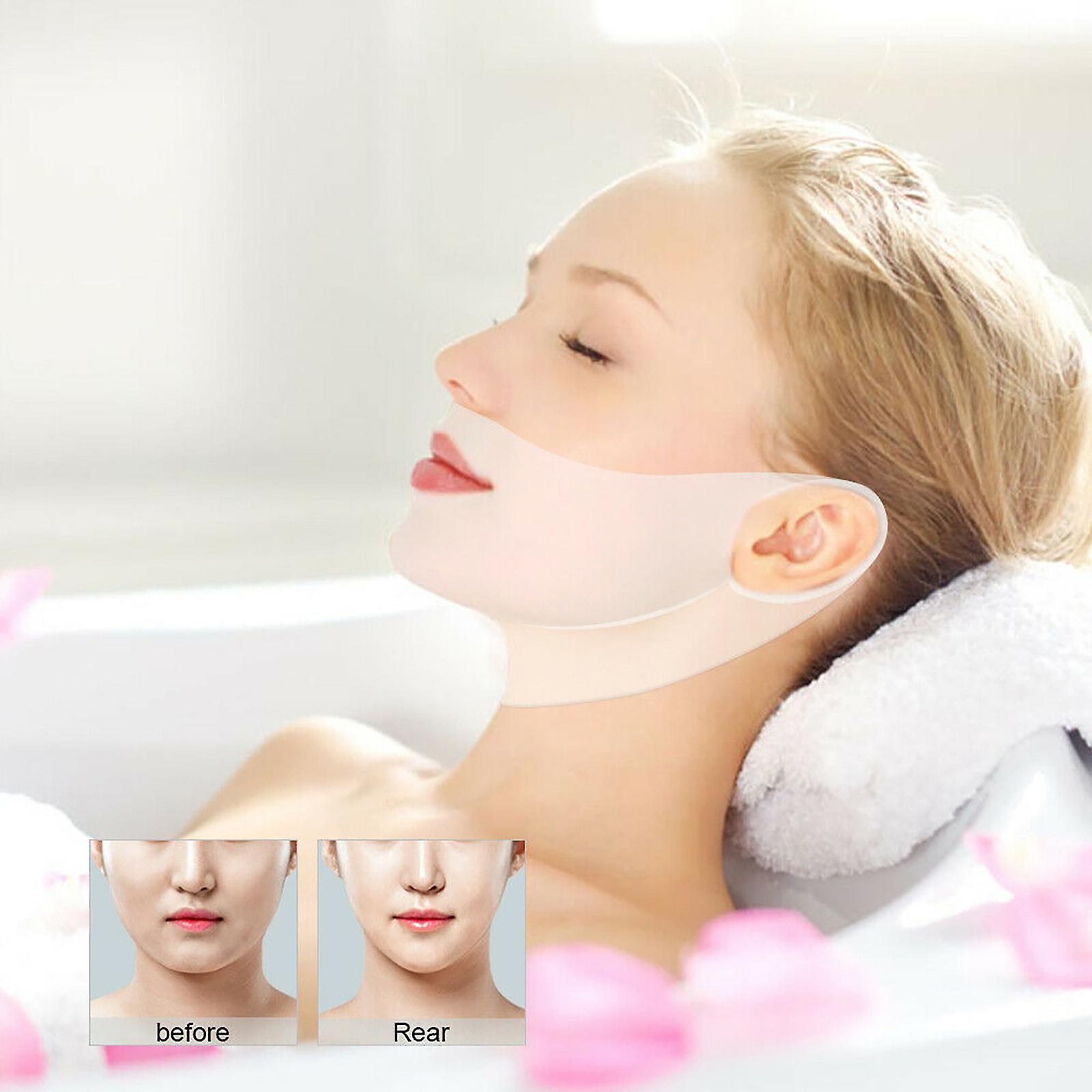 Foto 3 | Mascarilla Adelgazante Facial Huoguo  En Forma De V  Que Reafirma La Quema De Grasa - Venta Internacional.