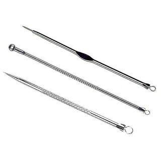 Foto 1 | Kit De Tratamiento Para El Acné Huoguo Con 3 Herramientas De Acero Inoxidable - Venta Internacional.