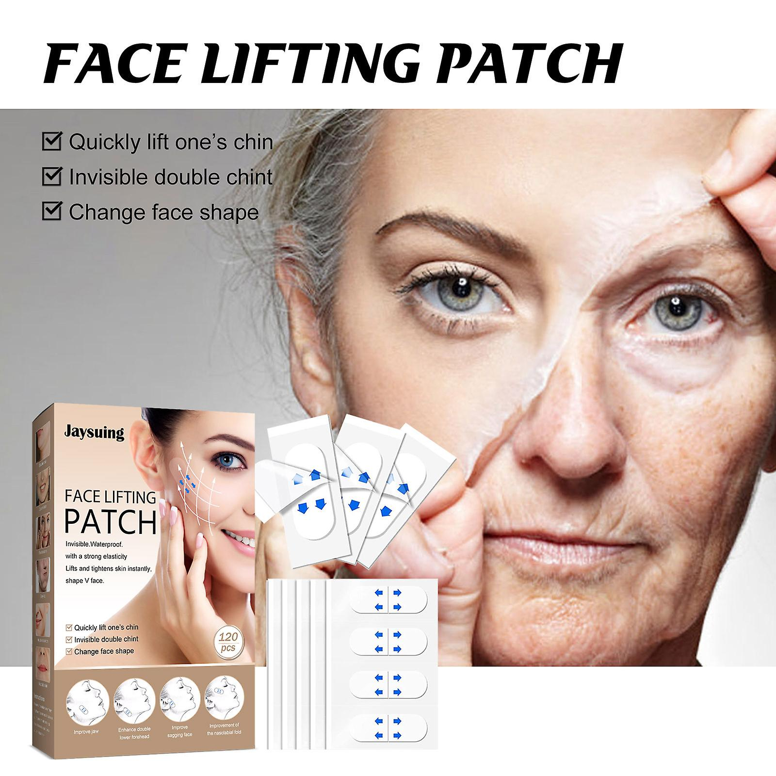 Foto 5 | Cinturón De Estiramiento Facial Huoguo  Invisible  Impermeable Para Mentón Doble - Venta Internacional.