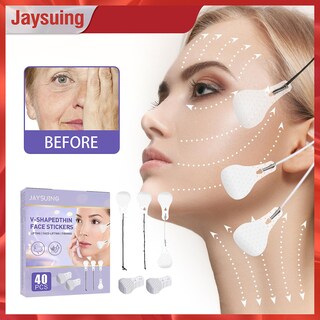 Foto 2 | Cinta De Estiramiento Facial Huoguo Pegatina Invisible Parche Facial En Forma De V - Venta Internacional.