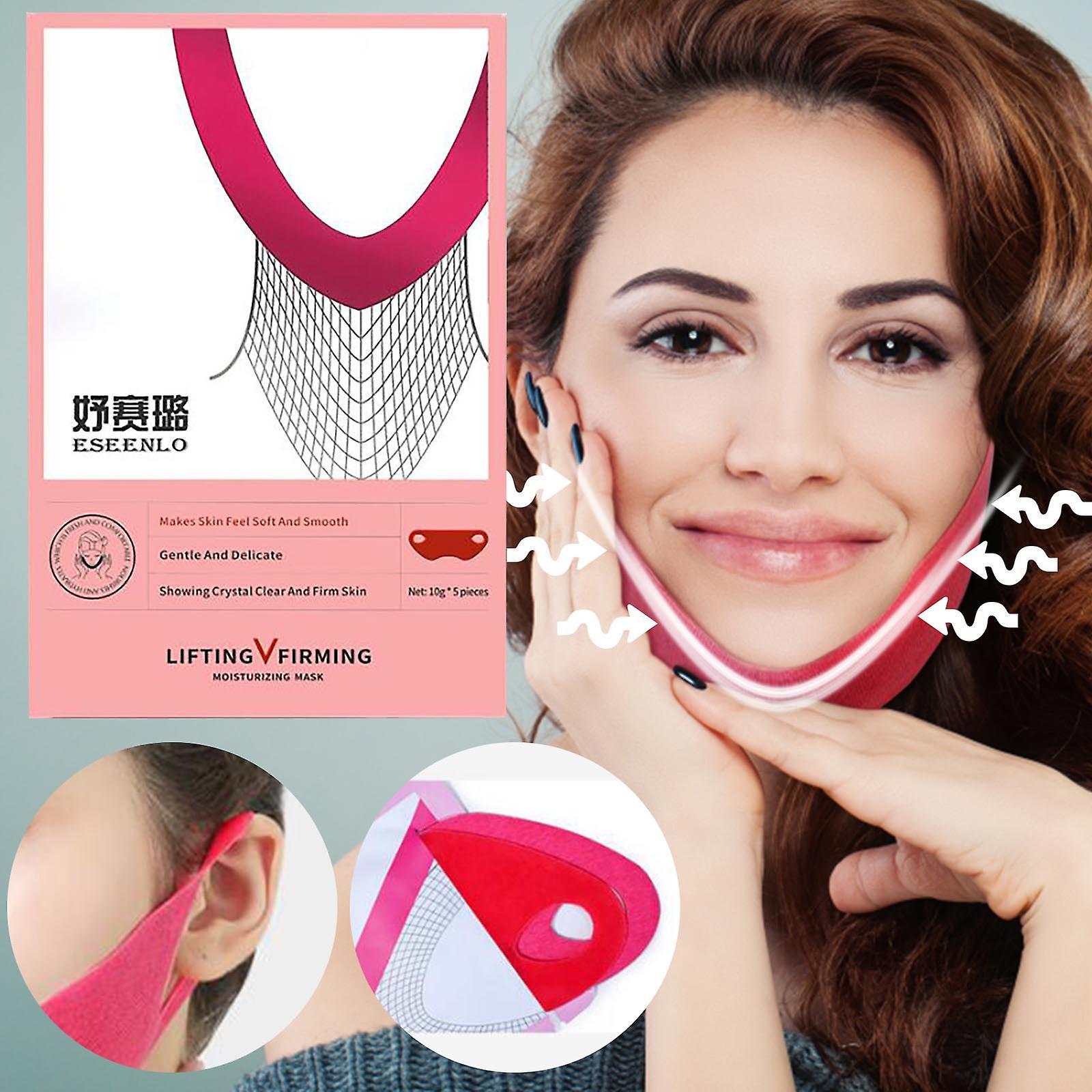 Foto 2 pulgar | Adhesivos Para Mascarillas Huoguo Vlift Firming  5 Piezas - Venta Internacional.
