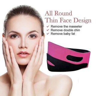 Foto 3 | Cinturón Moldeador De Vendajes Elásticos Para Adelgazar El Rostro - Venta Internacional.