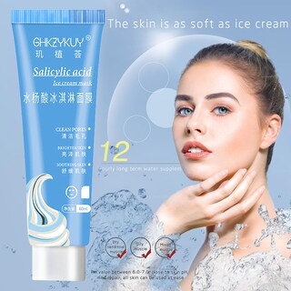 Foto 2 | Máscara De Helado Smearing Ghkzykuy Para Eliminar El Acné 60 Ml - Venta Internacional.