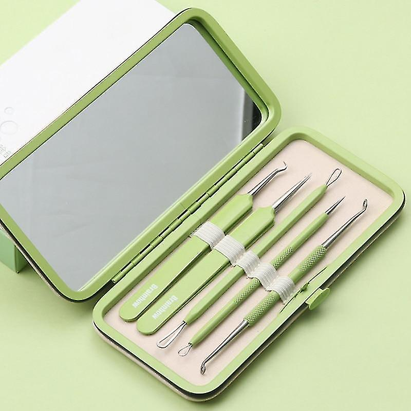 Foto 2 pulgar | Juego De Limpiadores Faciales De 5 Unidades/caja Con Herramienta Extractora De Puntos Negros - Venta Internacional.