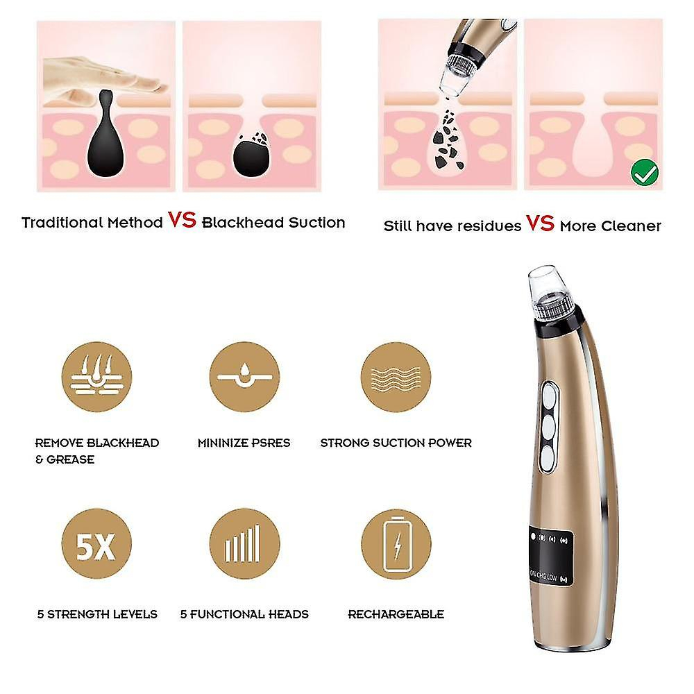 Foto 3 pulgar | Máquina Limpiadora Facial Para Eliminar Puntos Negros Y Aspiradora De Acné - Venta Internacional.