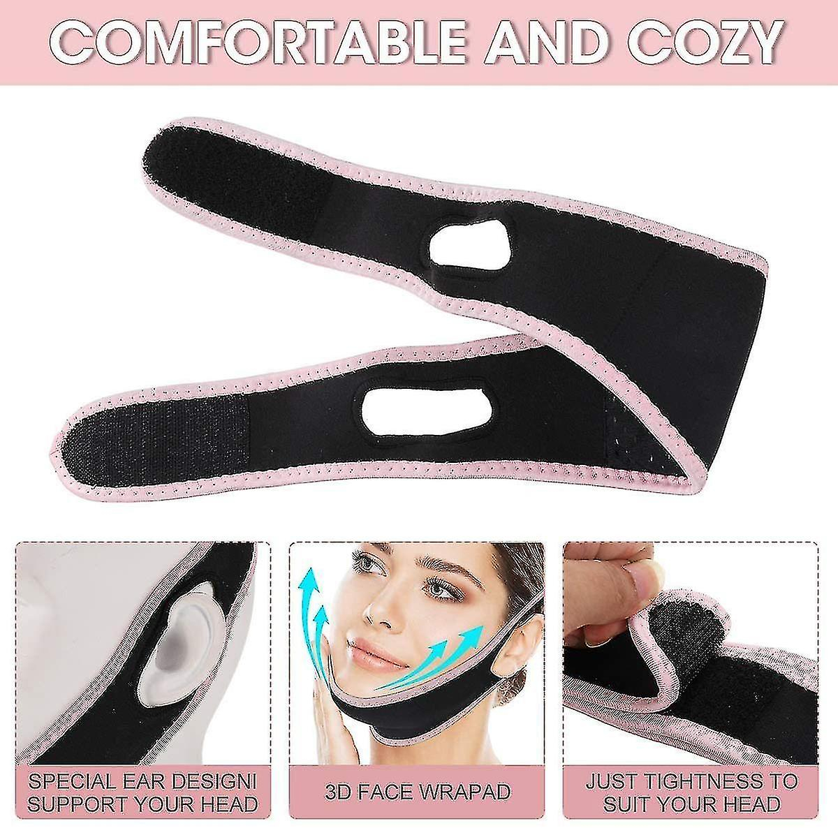 Foto 5 pulgar | Máscara Limpiadora Facial V-lift Mascarilla Reductora De Doble Mentón V-line - Venta Internacional.