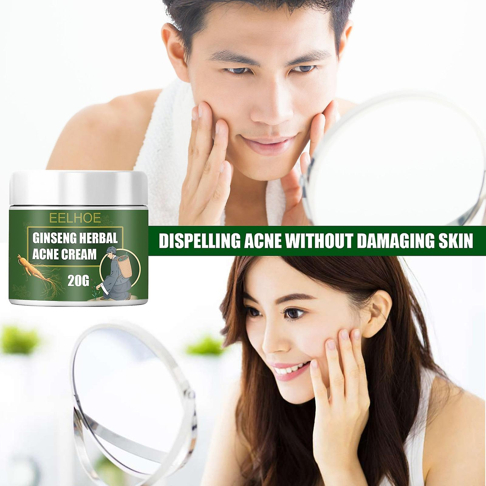 Foto 4 pulgar | Crema Para El Acné Huoguo Ginseng Herbal Desalt  Reparadora De Cicatrices  10-50 G - Venta Internacional.
