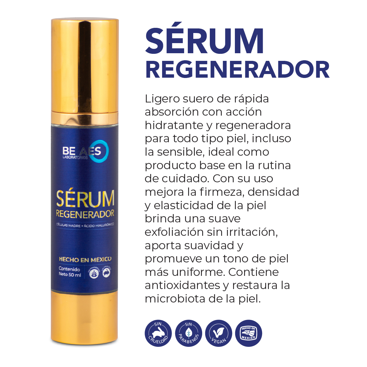 Foto 3 pulgar | Pack Be Aes Serum Facial Contorno De Ojos Y Pantalla Solar