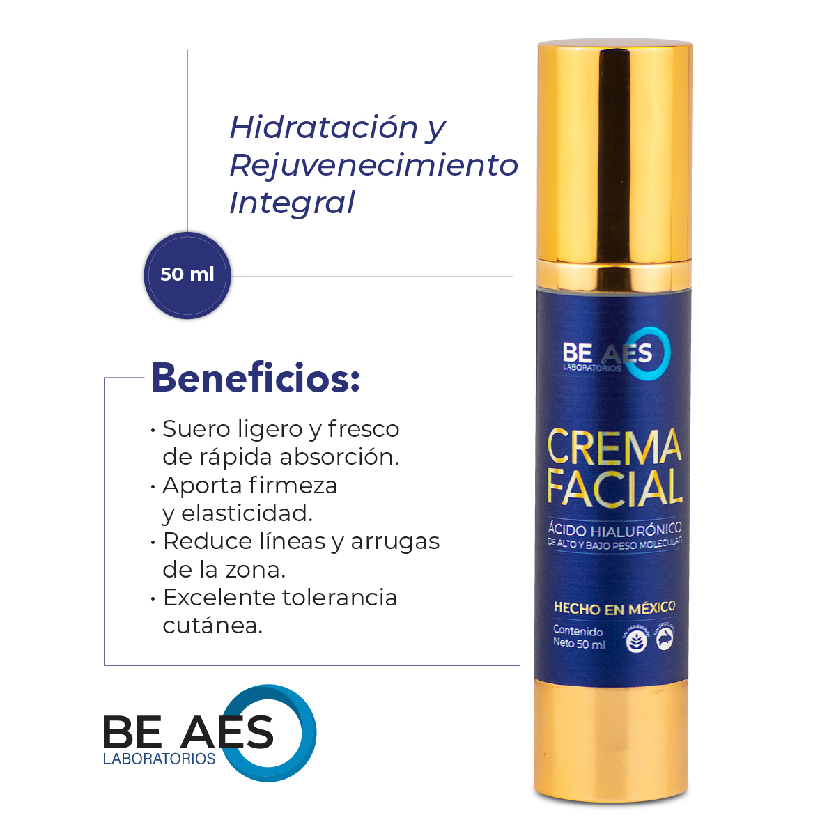 Foto 7 | Kit Be Aes Limpiador Crema Hidratante Y Pantalla Solar