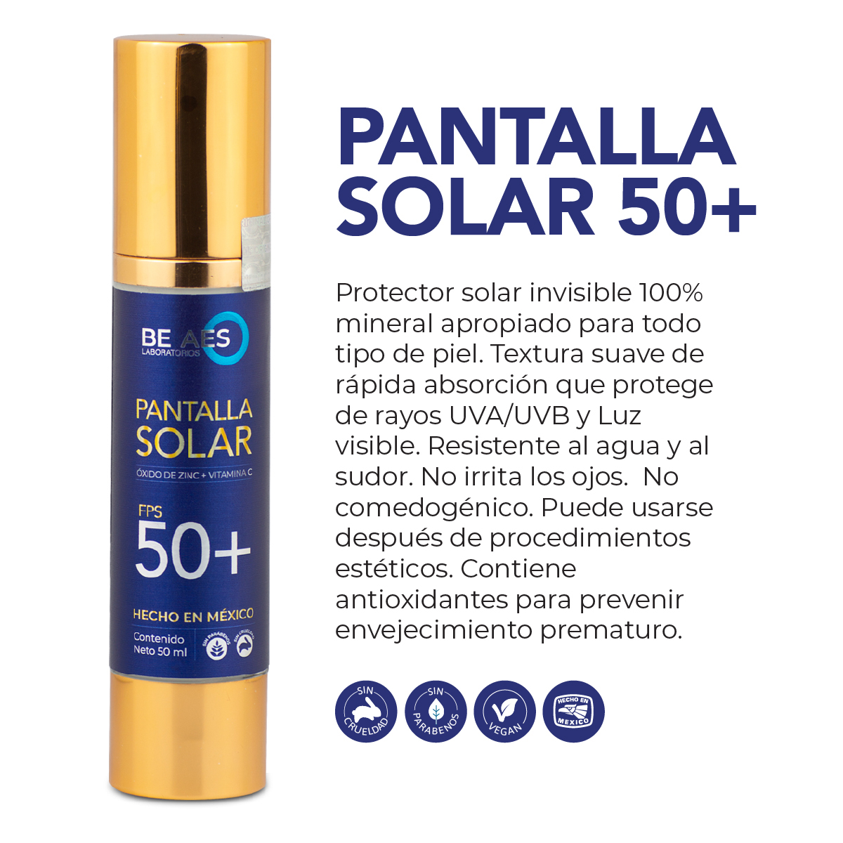 Foto 9 pulgar | Kit Be Aes Limpiador Crema Hidratante Y Pantalla Solar