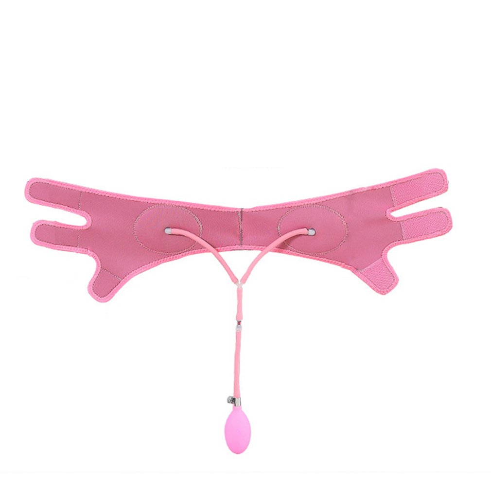 Foto 1 | Cinturón Para Adelgazar La Cara  Tela De Licra Con Gas Supercargador  Rosa - Venta Internacional.