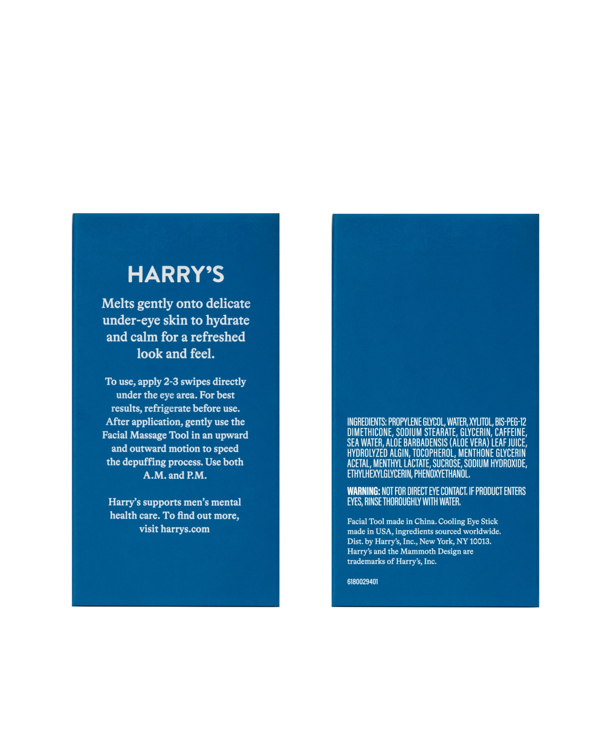 Foto 2 | Kit Cooling Eye De Harry's Gua Sha  Masaje Facial Exfoliante - Venta Internacional.