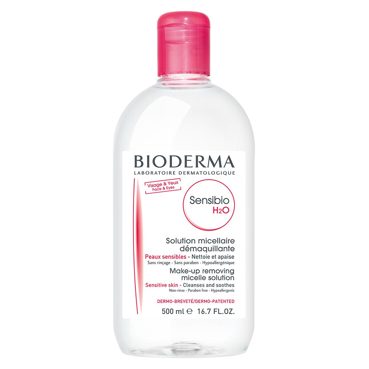 Agua Micelar Sensibio H2o Bioderma de 500 ml