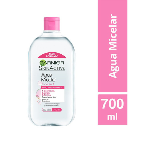 Foto 4 pulgar | Agua Micelar con Rosas Garnier Desmaquilla Limpia 400 ml