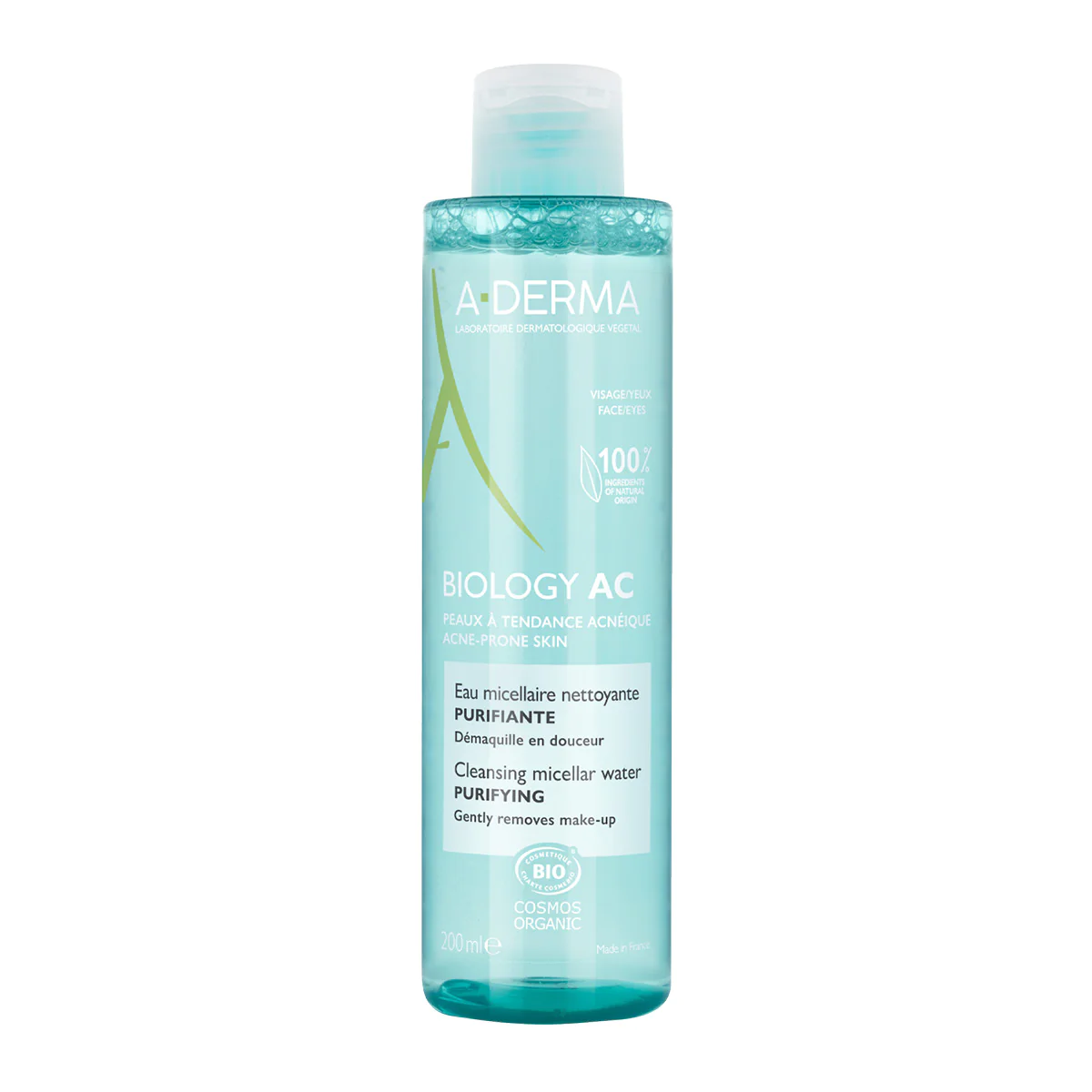 Foto 1 | Biology Agua A-derma Agua Micelar para piel mixta a grasa 200 Ml