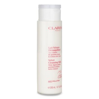 Foto 4 pulgar | Leche Limpiadora Clarins Velvet Alpine Golden Gentian - Venta Internacional.