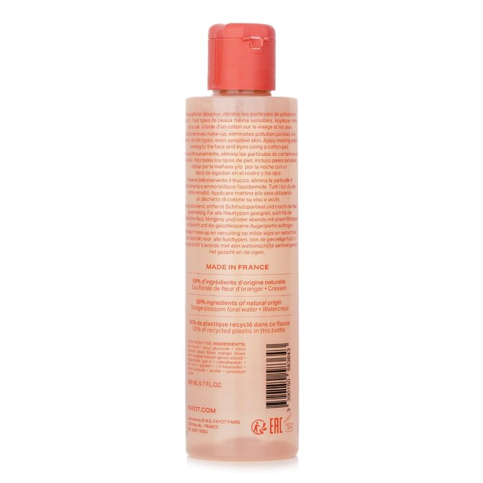 Foto 3 | Agua Micelar Limpiadora Payot Nue Para Rostro Y Ojos 200 Ml - Venta Internacional.